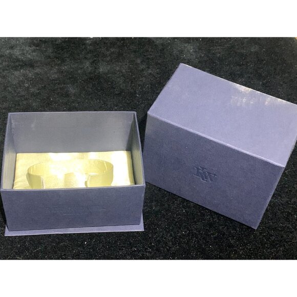 Raymond Weil Watch Box Presentation White Blue Cardboard Display Empty - Picture 4 of 8